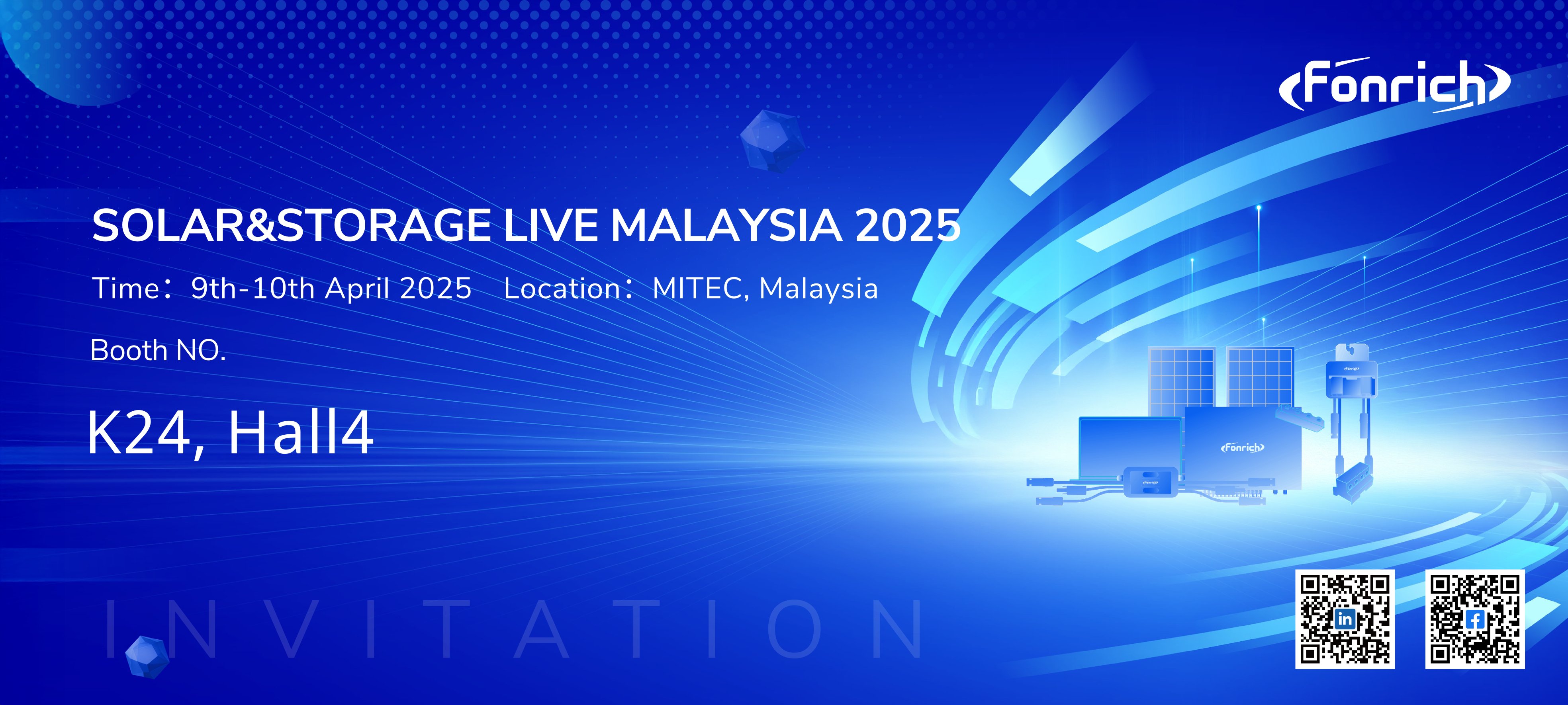 Erkundung der Sicherheitszukunft | Kommen Sie zu Fonrich bei Solar&Lagerung Live Malaysia 2025(pic1)