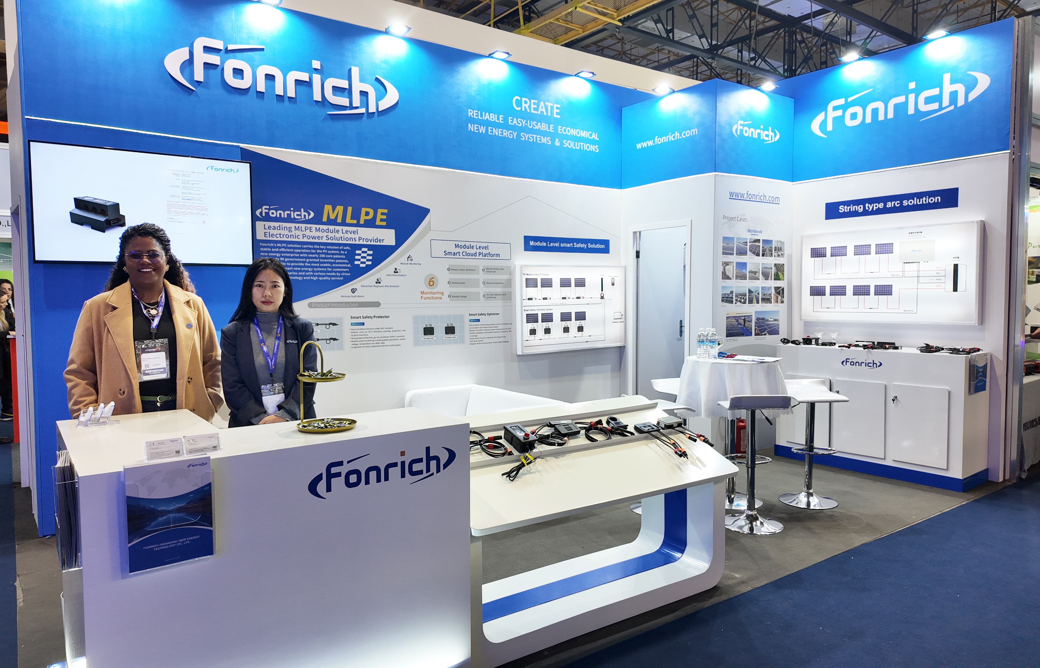 PV-Schnellabschaltung Fonrich glänzt auf der Intersolar South America!(pic3)