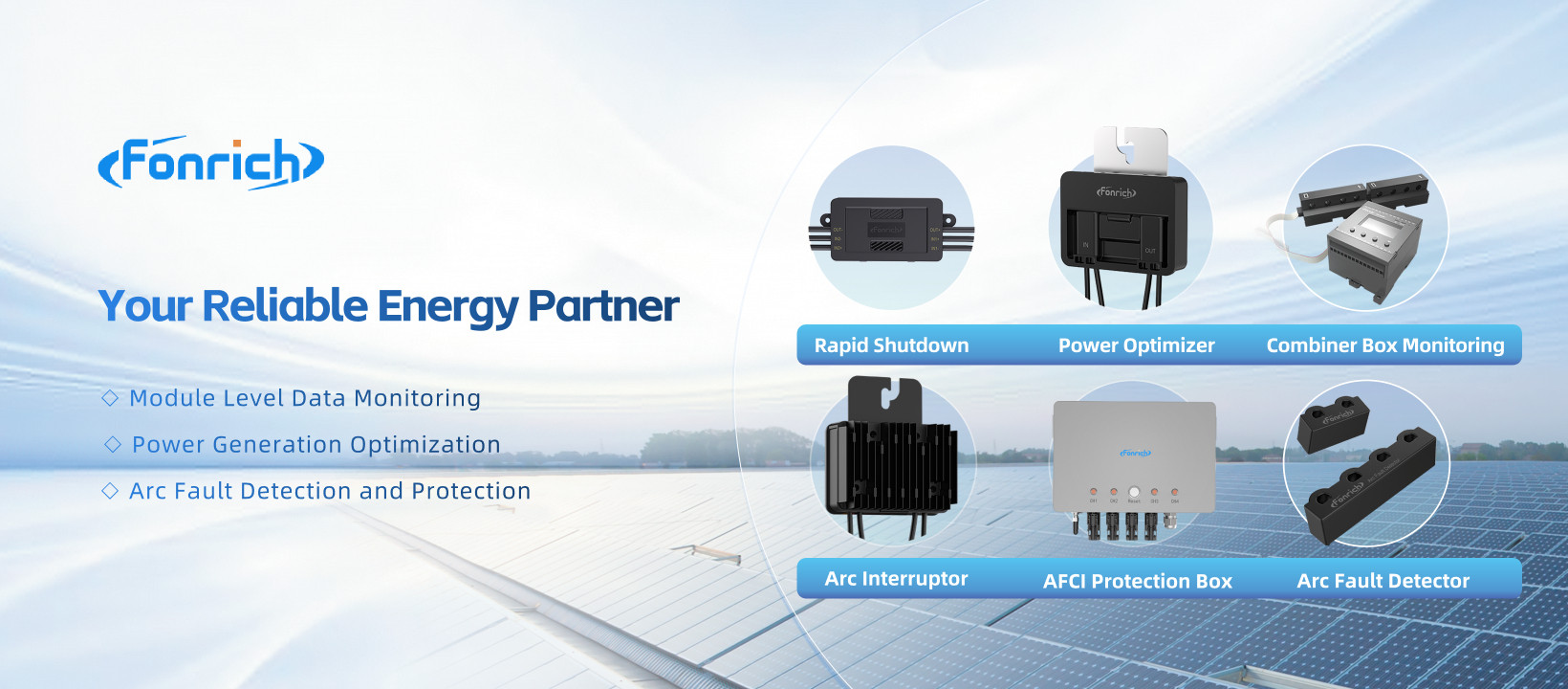 Fonrich AFCI Rapid Shutdown-Technologie für PV-Sicherheit auf der Autobahn(pic1)